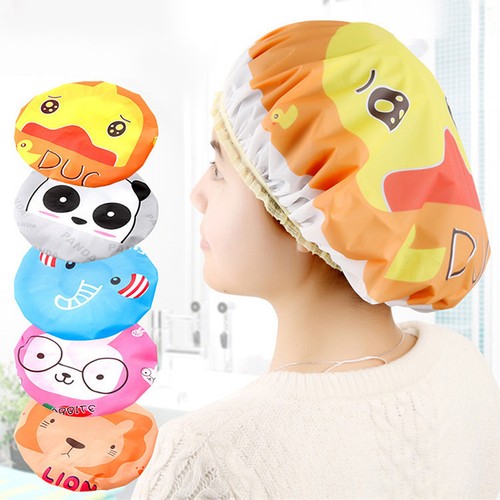 Pcs women shower cap - 3,