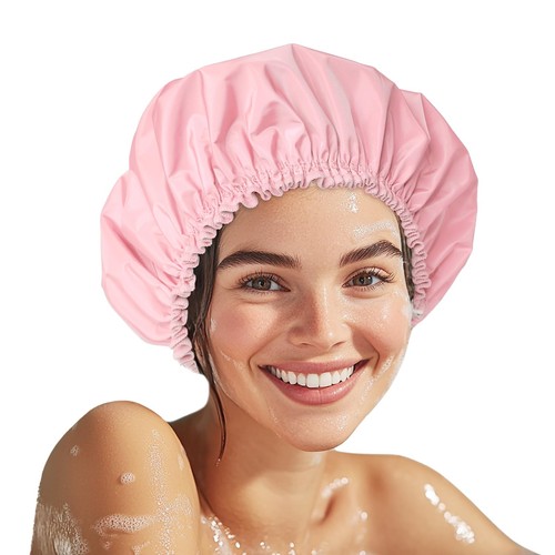 Shower cap for women - cap, double