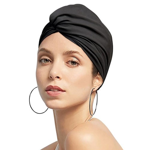 Pleated swim cap - swim, women